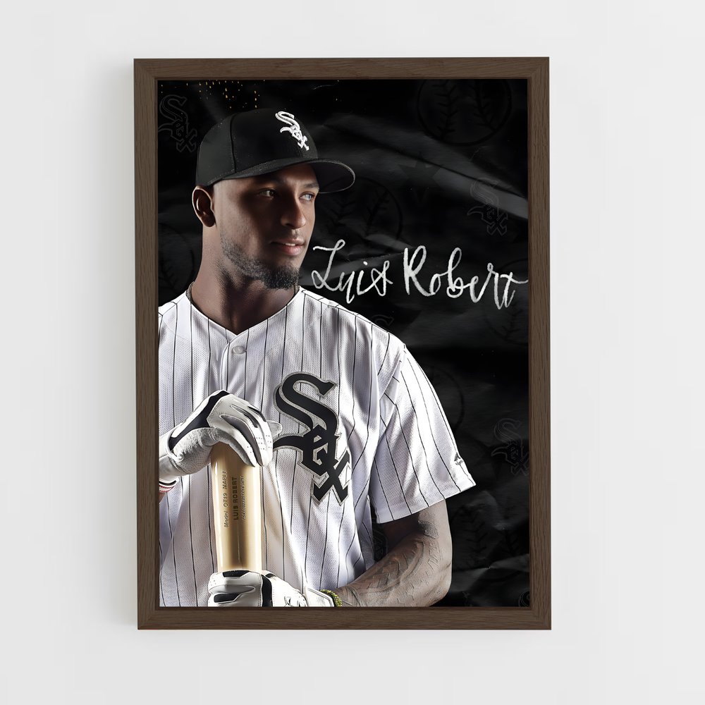 Poster Luis robert – affiche Baseball (vue 5)